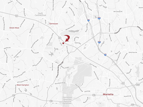 Kennesaw business park location map